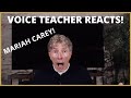 VOICE TEACHER REACTS TO MARIAH CAREY - If It's Over 1992 Grammy's LIVE