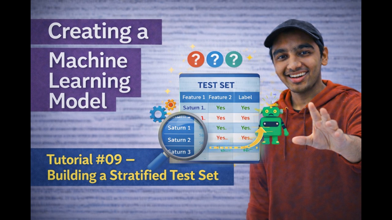 Tutorial #09: How To Build A Machine Learning Model - Building a ...