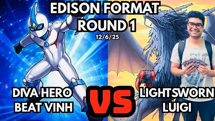Edison Format Round 1: Diva Hero Beat Vs Lightsworn!