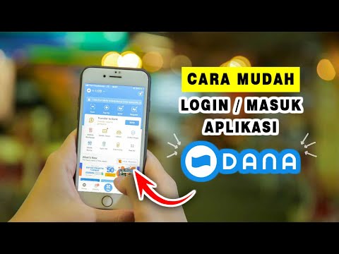 Cara Login / Masuk Ke Akun DANA Yang Sudah Ada dan Terdaftar Sebelumnya !!!