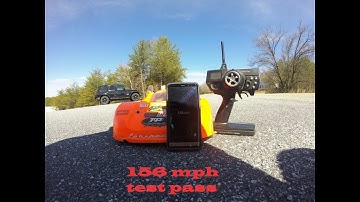 Traxxas Slash 4x4 speed run testing, Ripple Killer cap packs