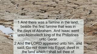 Genesis Ch 26 summary and read together