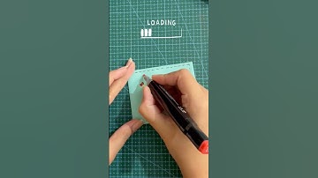 How to make a cute paper wallet | DIY origami Wallet #shorts #ytshorts #origamicraft