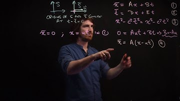 Video13-SR3: Lorentz transformation in standard configuration