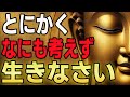 【無心こそ悟り】50代からの“思考しない”生き方のすすめ｜ブッダの教え