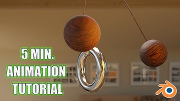 5 Minute Beginner Tutorial - Satisfying 3D Animation | Blender 3.0
