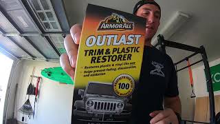 Outlast Trim & Plastic Restorer By Armor All Review