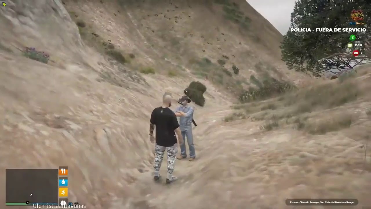 Horacio (Dan) le cuenta a Conway sobre POGO (Gustabo-Fred)