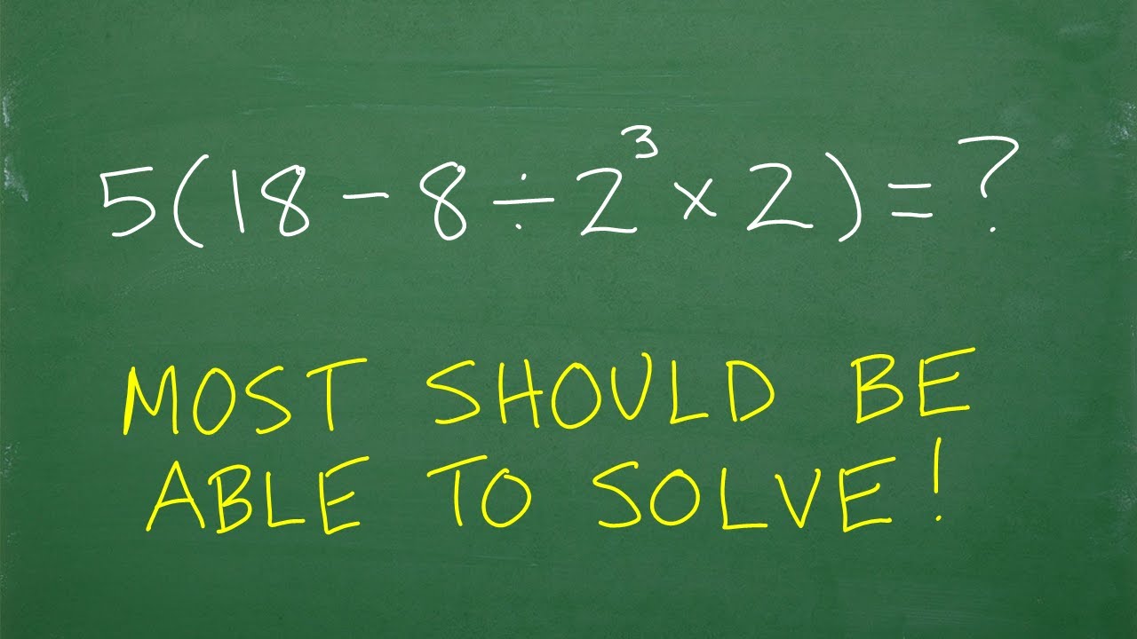 5 Times 18 8 2 Cubed X 2 BECAREFUL Many Will Do This In The 5-times-18-8-2-cubed-x-2-becareful-many-will-do-this-in-the