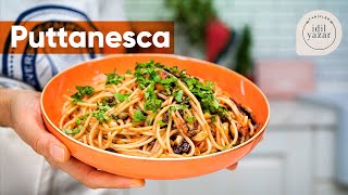 Puttanesca 🍝 Tam bir Yaz Makarnası!