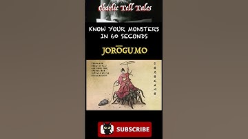 The Jorōgumo - Know Your Monsters #shorts #horrorstories #cryptid
