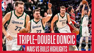 ⭐ 39th CAREER TRIPLE-DOUBLE for LUKA MAGIC! 🎉 Doncic Extended Highlights vs. Chicago Bulls