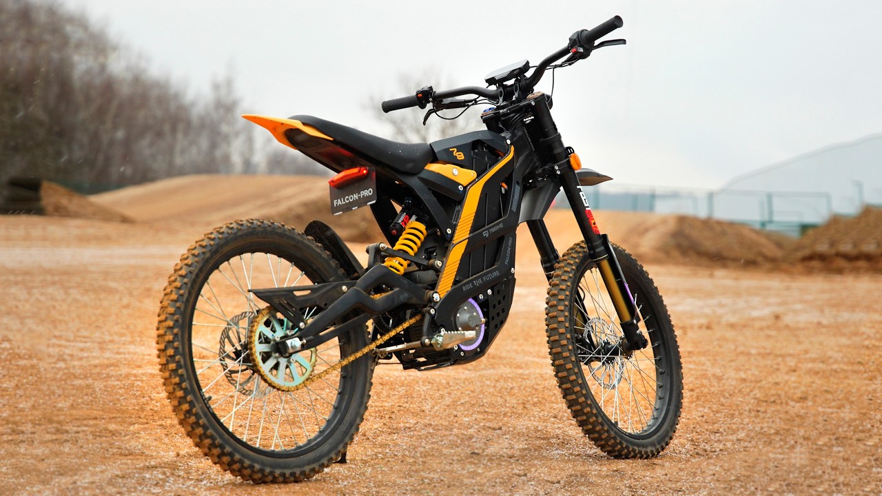 Легкий, но ДИКИЙ! Тест-драйв самого проходимого электромотоцикла - Falcon PRO | 79 bike