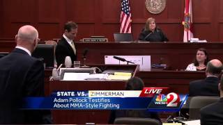 Raw Video Witness Mounts Zimmerman Defense Attorney