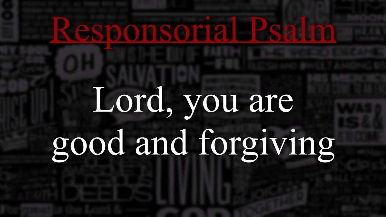 [CANTOR] 16th Sunday in Ordinary Time July 23, 2023 (RESPOND