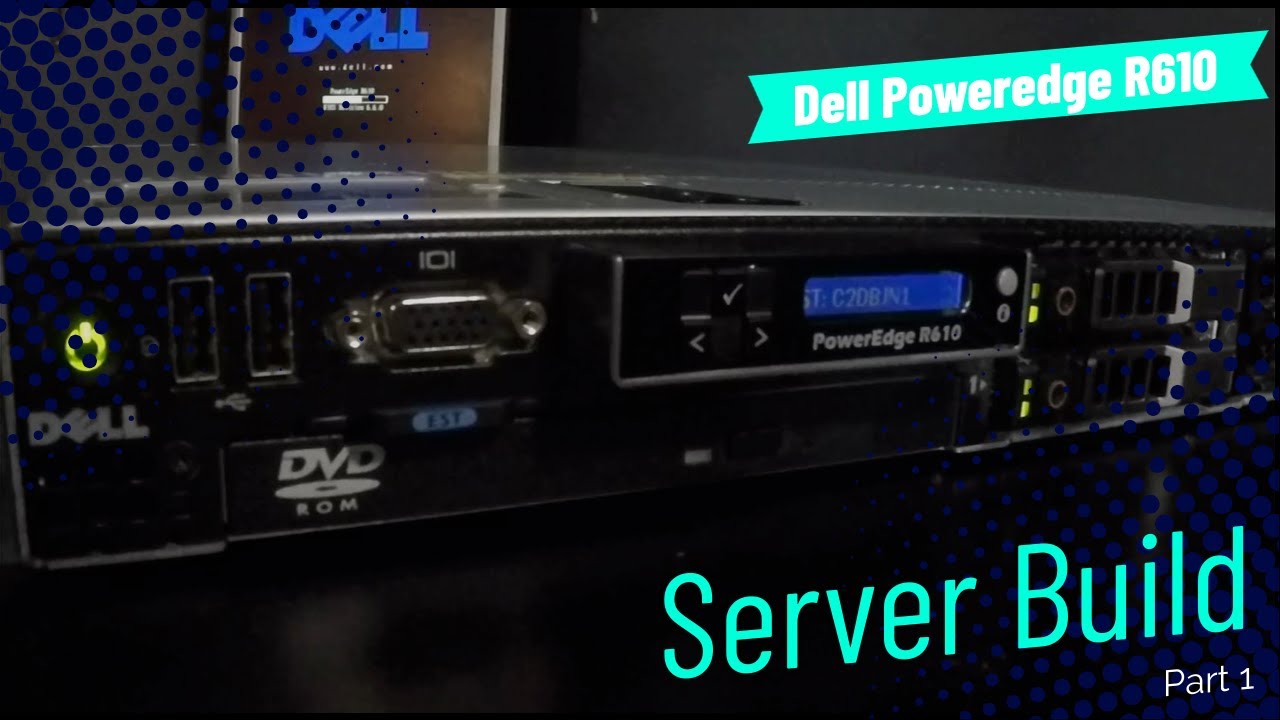 Dell PowerEdge R610 デルのサーバー