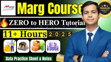 ✅Zero to Hero Tutorial Marg ERP 9 | Full Tutorial 2026 (11+ Hours)