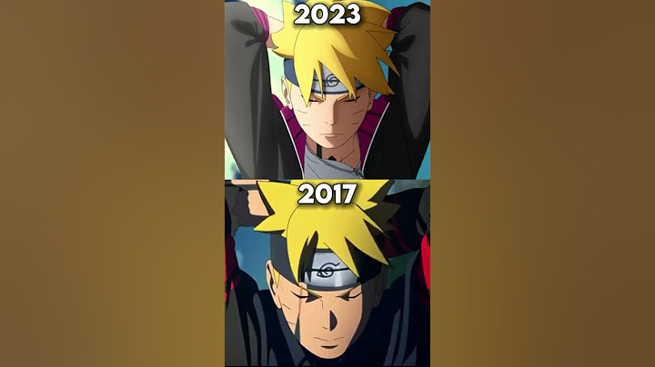 Boruto time skip. 🔥