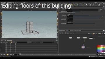 Houdini Building Generator