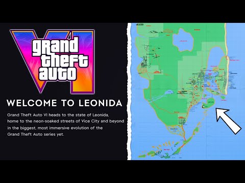 GTA 6 map concept combined all major cities into one massive open