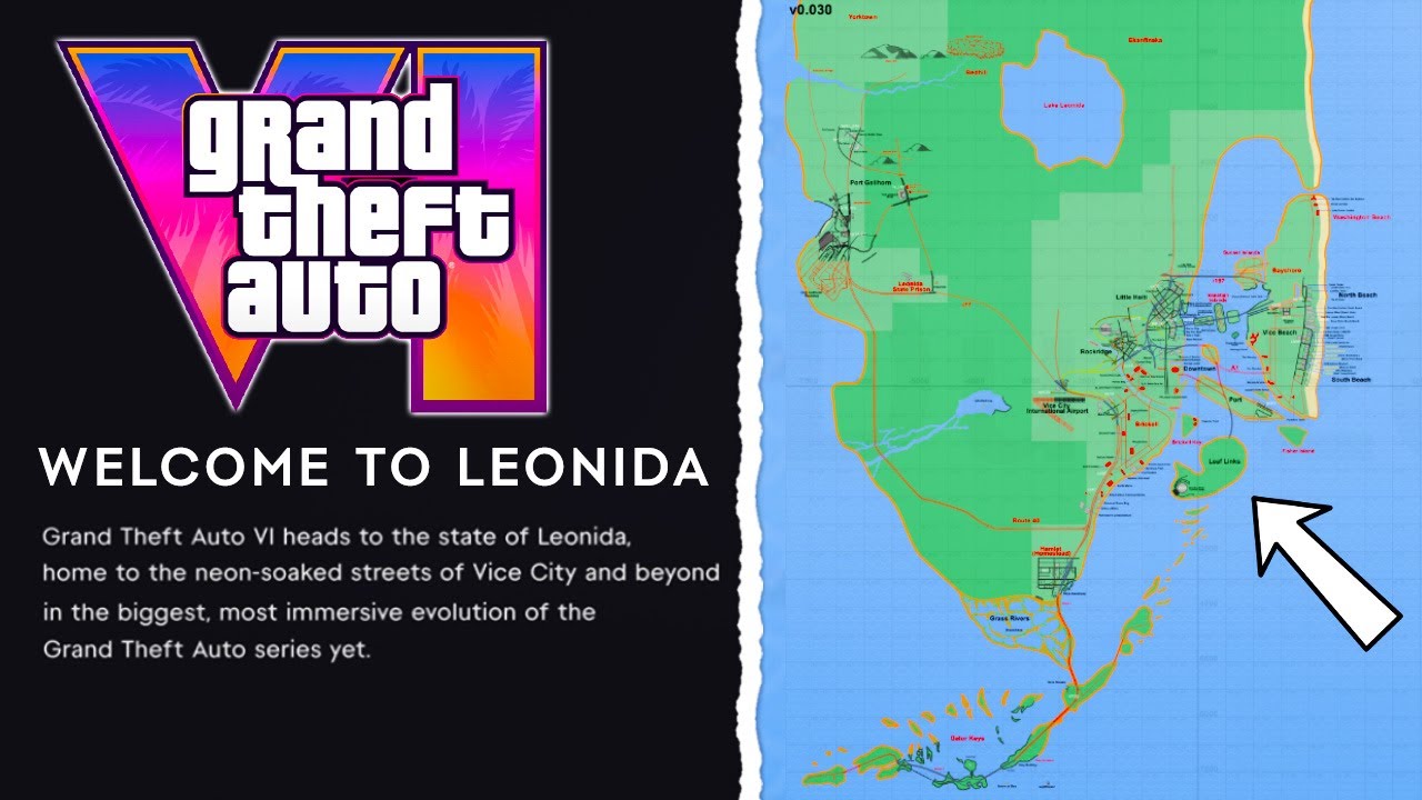 The GTA 6 Map Is HUGE - NEW Details Discovered In The Trailer! 