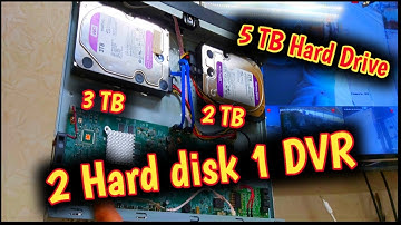 2 hard disk in 1 DVR Installation ( Tagalog )