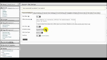 ApPHP MicroCMS Editor Issue I Am Having