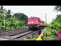 High speed ￼￼Kamakhya Vande Bharat SL express Furiously Moving Throughout at Railgate￼￼