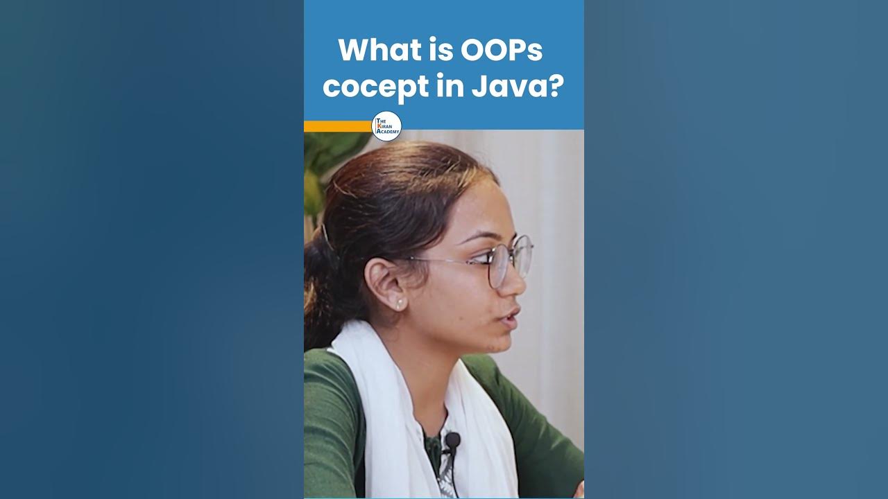 What is the OOPs Concept in Java? | Java Interview Question | #shorts # ...