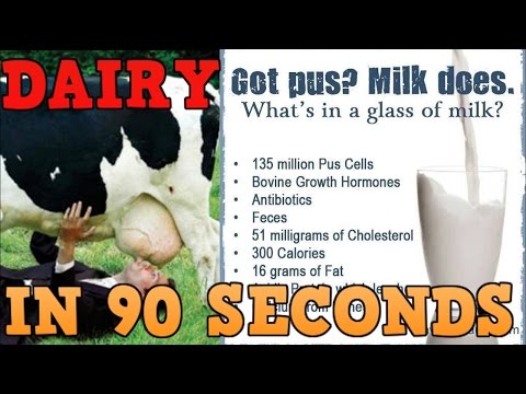 Why Milk & Cheese Is Bad For You- in 90 seconds 