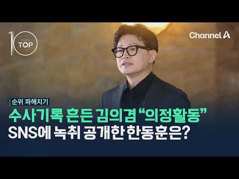 Kim Eui-gyeom Shakes Up Investigation Records, Claims "Legislative Activity"... What About Han Do...