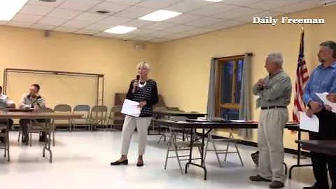 #Saugerties town Councilwoman Leeanne Thornton int...