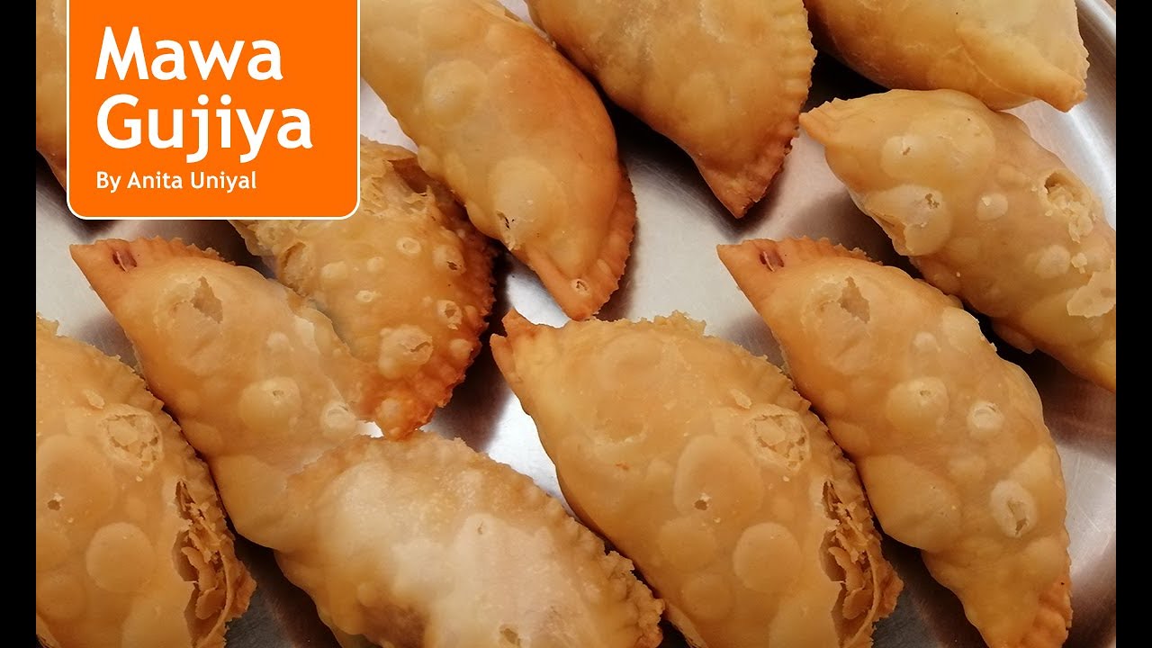 Gujiya Recipe Special Karanji Recipe Mawa Dry fruits Gujiya