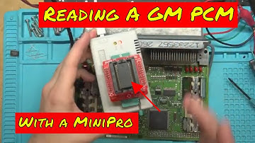 Programming a 2003 to 2007 GM PCM P59 Part 1 Dumping It With A Minipro