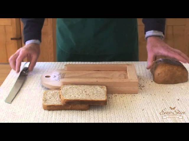 The RunnerDuck Bread Slicer Guide, step by step instructions.