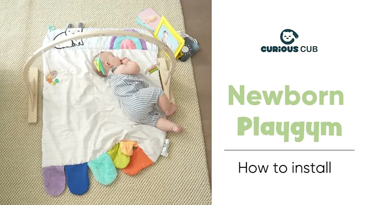 How to Install Playgym? Curious Cub Montessori Furniture | 0-12 Months Kids #installation #playgym