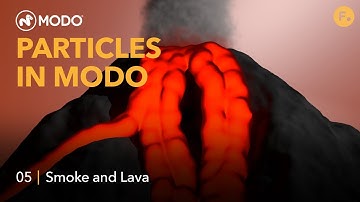 Particles in Modo | How to Create Smoke and Lava