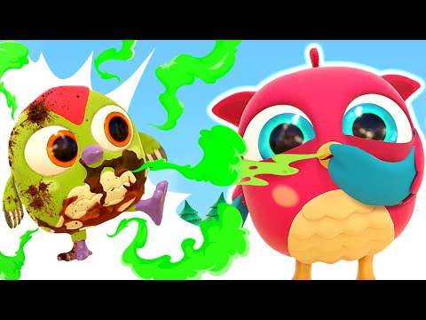 Видео: Песенки для детей — Чистый и грязный! Развивающие мультики для малышей Совенок Хоп Хоп