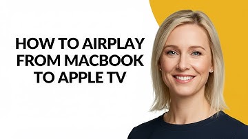 How to Airplay From Macbook to Apple Tv - Julia