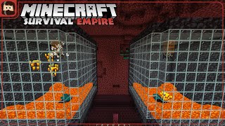 DOUBLE Blaze Spawner Farm | Survival Empire S1 EP16 | Survival Lets Play Minecraft