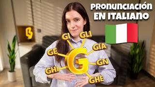 The pronunciation of the letter G in Italian
