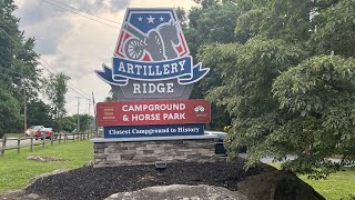 Gettysburg - Artillery Ridge Campground Horse Park Tour Review