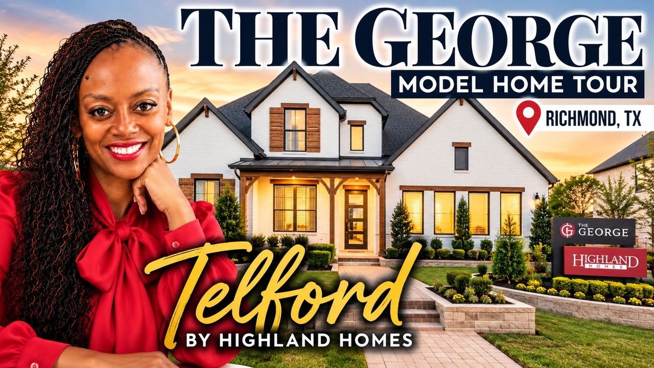 Inside Highland Homes’ Telford Model! | The George in Richmond, TX 🏡