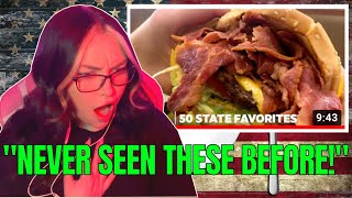 New Zealand Girl Reacts to Popular Fast-Food Restaurants In Every State | 50 State Favorites