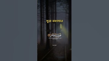 সূরা কাওসার  (سورة الكوثر)। Surah Al-Kawsar। #peacegarden #quran  #ইসলামিক_ভিডিও #motivation #namaz