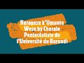 Haragaze kumuntu by chorale pentectiste de luniversit du burundieglise pentecte de bujumbura