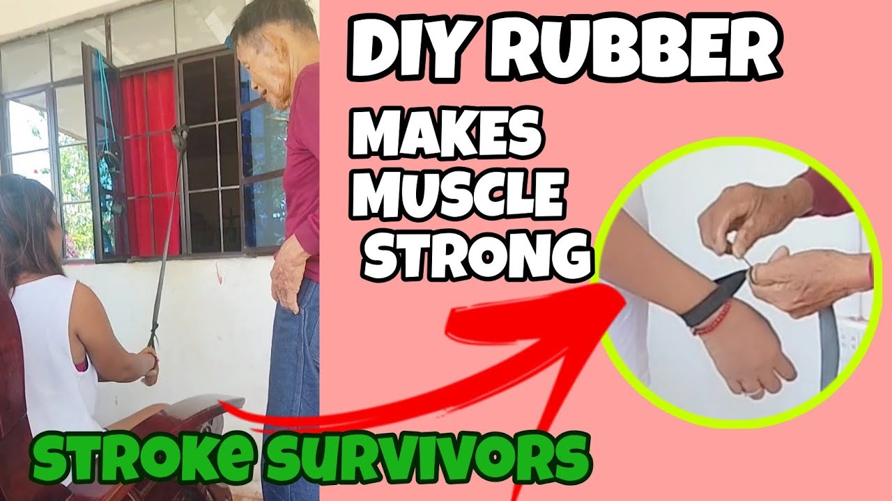 WEAK ARM DIY RUBBER FOR GAIN MUSCLE CONTROL PAANO PALAKASIN ANG