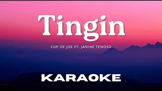 [Karaoke Version] Tingin - Cup of Joe ft. Janine Tenoso