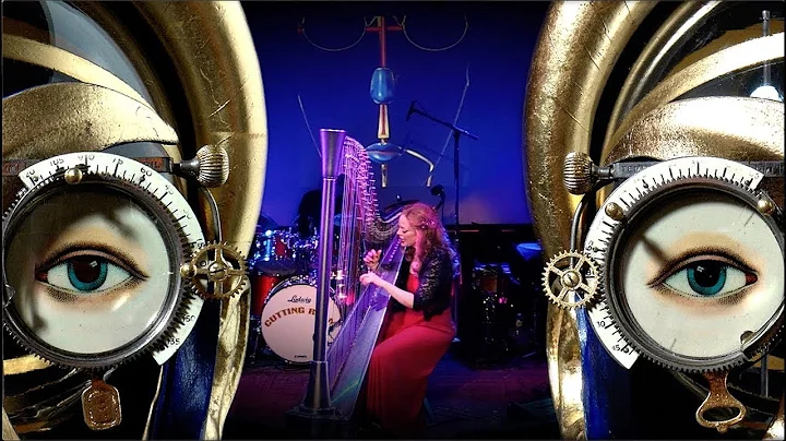 KATE BUSH cover  HARP  "Sat in Your Lap"  Harpist ...