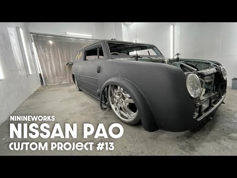 NISSAN PAO 日産パオ プロモーションビデオ パイクカー 懐かしの日産「パオ」がアオシマの「1/64パイクカーコレクション